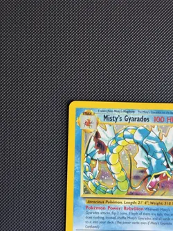 Pokemon TCG Misty's Gyarados Holo Rare Gym Challenge 13/132 - Image 2