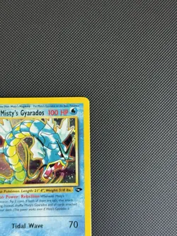 Pokemon TCG Misty's Gyarados Holo Rare Gym Challenge 13/132 - Image 4