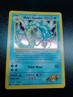 Misty's Gyarados 13/132 Gym Challenge Holo NM - Image 1