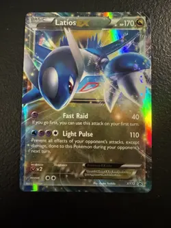 Pokemon TCG Latios EX XY72 XY Promo Holo Basic 170 HP English Card - Image 1