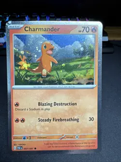 Charmander - (Cosmos Holo) 007/091 Miscellaneous Cards & Products Holo - Image 2