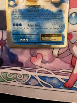 Pokemon TCG XY Evolutions Blastoise EX XY 21/108 Ultra Rare Holo Card - Image 4