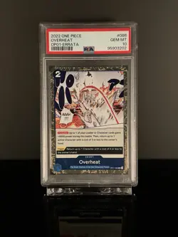 ✅PSA 10 One Piece Card Game Overheat OP01-086 Romance Dawn ENGLISH FOIL - Image 1