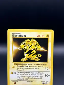 Electabuzz 20/102 Base Set (Shadowless) Pokemon Card - Image 2