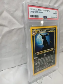 2001 P.M. Neo Discovery Umbreon -Holo #13 Ex-Mt PSA 6 Vintage Rare Card 13/75!!! - Image 3