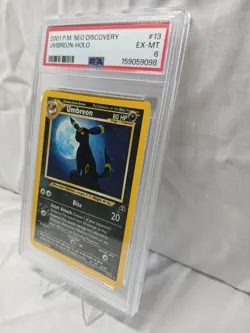2001 P.M. Neo Discovery Umbreon -Holo #13 Ex-Mt PSA 6 Vintage Rare Card 13/75!!! - Image 4