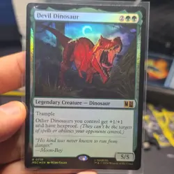 MTG Marvel Super Heroes - Devil Dinosaur Foil Rare EN - 0719 - Image 1