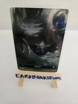 MTG - Island (0368) (Borderless) (Galaxy Foil) Edge of Eternities Foil - Image 1