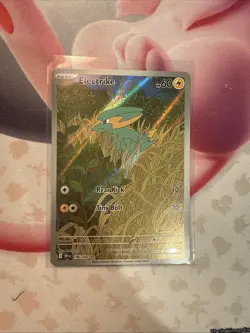 Pokemon TCG Electrike 196/182 Sv10: Destined Rivals Holo MINT/Near Mint - Image 1
