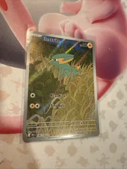 Pokemon TCG Electrike 196/182 Sv10: Destined Rivals Holo MINT/Near Mint - Image 2