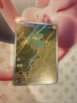Pokemon TCG Electrike 196/182 Sv10: Destined Rivals Holo MINT/Near Mint - Image 3