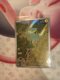 Pokemon TCG Electrike 196/182 Sv10: Destined Rivals Holo MINT/Near Mint - Image 4