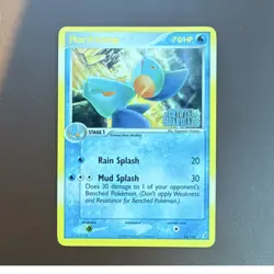 Pokemon Marshtomp 24/100 Crystal Guardians Rare Reverse Holo 2006 70 HP TCG - Image 1