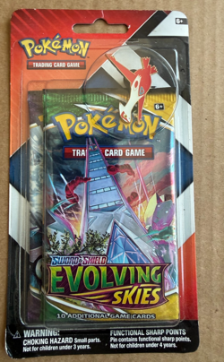 Pokemon Evolving Skies & Chilling Reign 2 pack Blister w/ pin - Sealed - Image 1
