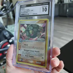 2006 Pokemon EX Legend Maker Reverse Holo Golem #6 CGC 10 GEM MINT - Image 4
