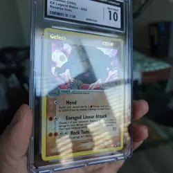 2006 Pokemon EX Legend Maker Reverse Holo Golem #6 CGC 10 GEM MINT - Image 5