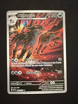 Mightyena - 243/217 - Ascended Heroes Illustration Rare Holo - Pokemon TCG - N/M - Image 1
