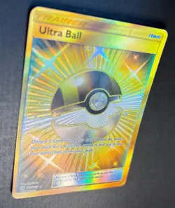 Pokemon Ultra Ball - 161/149 - Secret Rare - SM Base Set - LP - Image 3