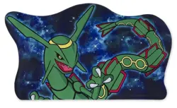 Pokemon Center Exclusive Rayquaza Die-Cut Playmat - Image 1