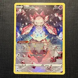 Pokemon TCG Diancie GG13/GG70 Crown Zenith Galarian Gallery Holo - Image 1