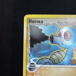 Pokemon TCG Horsea 50/101 Dragon Frontiers Delta Species Reverse Holo Stamped Ca - Image 4