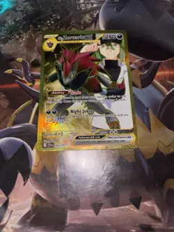Pokemon TCG N's Zoroark ex 189/159 Sv09 Journey Together Secret Rare FA Holo - Image 1