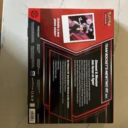 Pokemon TCG Team Rocket's Mewtwo Ex Box - Image 2