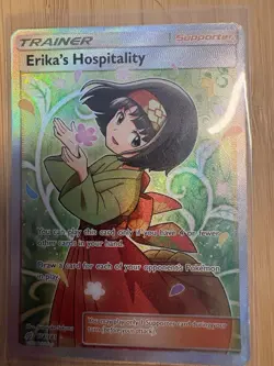 The Pokemon Company Team Up Erika's Hospitality 174/181 Ultra Rare Full Art Holo - Image 1