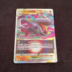 Pokemon TCG Aerodactyl Vstar Lost Origin 093/196 Ultra Rare NM - Image 1