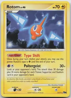 Rotom 5/17 Rare POP Series 9 Pokemon NM/LP - Image 1