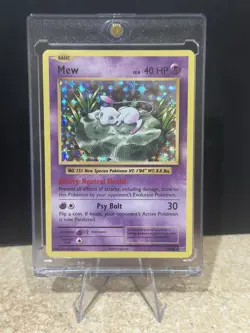 2016 POKEMON EVOLUTIONS MEW 53/108 HOLO MINT - Image 1