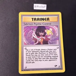 Sabrina's Psychic Control - 121/132 - Gym Challenge LP - Image 1