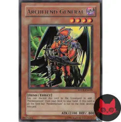 Yugioh Archfiend General FOTB-EN019 Rare NM - Image 1
