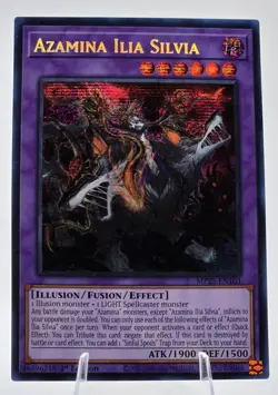 Azamina Ilia Silvia MP25-EN103 (Prismatic Secret Rare) 1st Ed - NM - YU-GI-OH! - Image 1