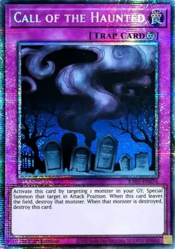 Yugioh! Call of the Haunted - RA05-EN076 - Starlight Rare - 1st Edition Near Min - Image 1