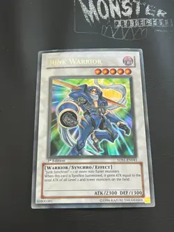 YUGIOH JUNK WARRIOR ULTRA RARE 5DS1-EN041 1ST EDITION - Image 1