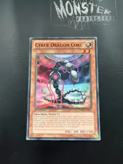 YUGIOH CYBER DRAGON CORE SUPER RARE SDCR-EN001 1ST EDITION - Image 1