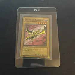 Konami Yu-Gi-Oh! Curse of Dragon LOB-066 1st Ed Super Rare English Regular - Image 1