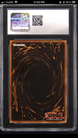 2002 Yugioh McDonald’s Promo MP1-002 Cosmo Queen CGC 10 POP 1 - Image 2