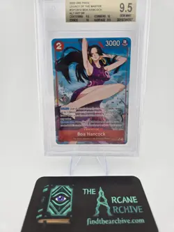 One Piece Boa Hancock Alt SR OP12-014 Legacy of the Master Gem Mint BGS 9.5 - Image 1
