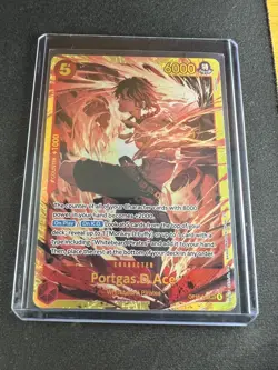 Portgas D Ace SEC OP16-118 One Piece TCG English - Image 1