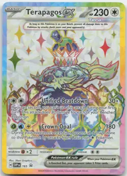 Terapagos ex SVP165 Promo Pokemon Card NM - Image 1