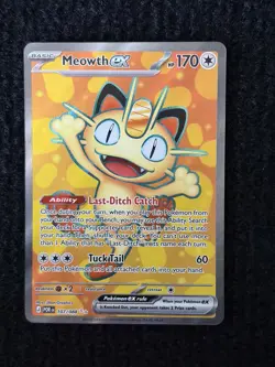 Meowth ex 107/088 - Perfect Order - Pokemon Card NM - Image 1