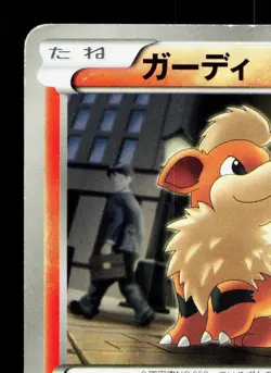 Growlithe 009/052 Hail Blizzard LP Japanese Pokemon Card TCG - Image 2
