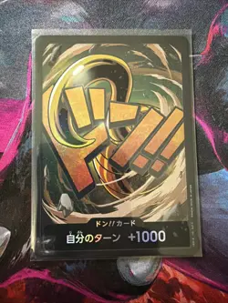 DON!! Card (Crocodile) Premium Booster -The Best- Foil Japanese - Image 1