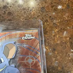 2000 Topps Chrome Pokemon Nidoqueen #31 SPECTRA HOLO Card NM/MINT - Image 3