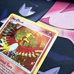 Pokemon Ho-Oh Secret Wonders Holo Rare 10/132 Rainbow Wing DMG Card - Image 3