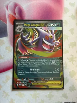 Pokemon TCG Mega Gengar EX Black Star Promo Card English 073 - NM - Image 1
