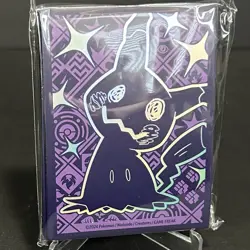 Pokemon Paldean Fates ETB Mimikyu Card Sleeves (65 Pack) NEW - Image 1