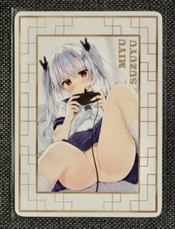 Custom Anime Waifu Card Spicy Lewd Sexy Hot Extremely Rare - Image 1